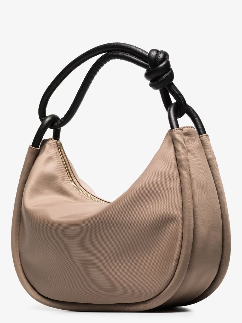 Neutral Knot Logo Shoulder Bag