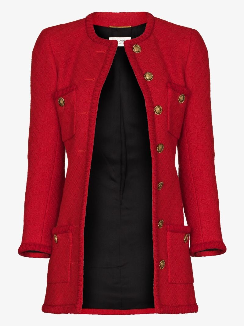 Fitted Tweed Jacket