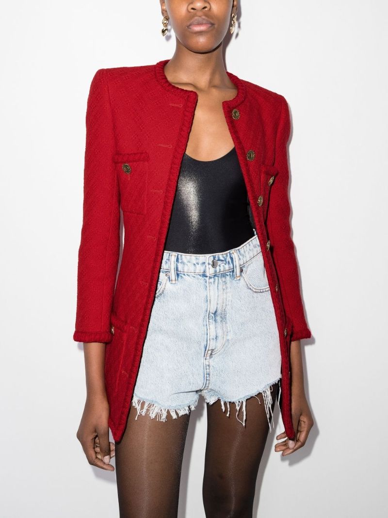 Fitted Tweed Jacket