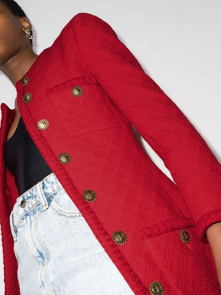 Fitted Tweed Jacket
