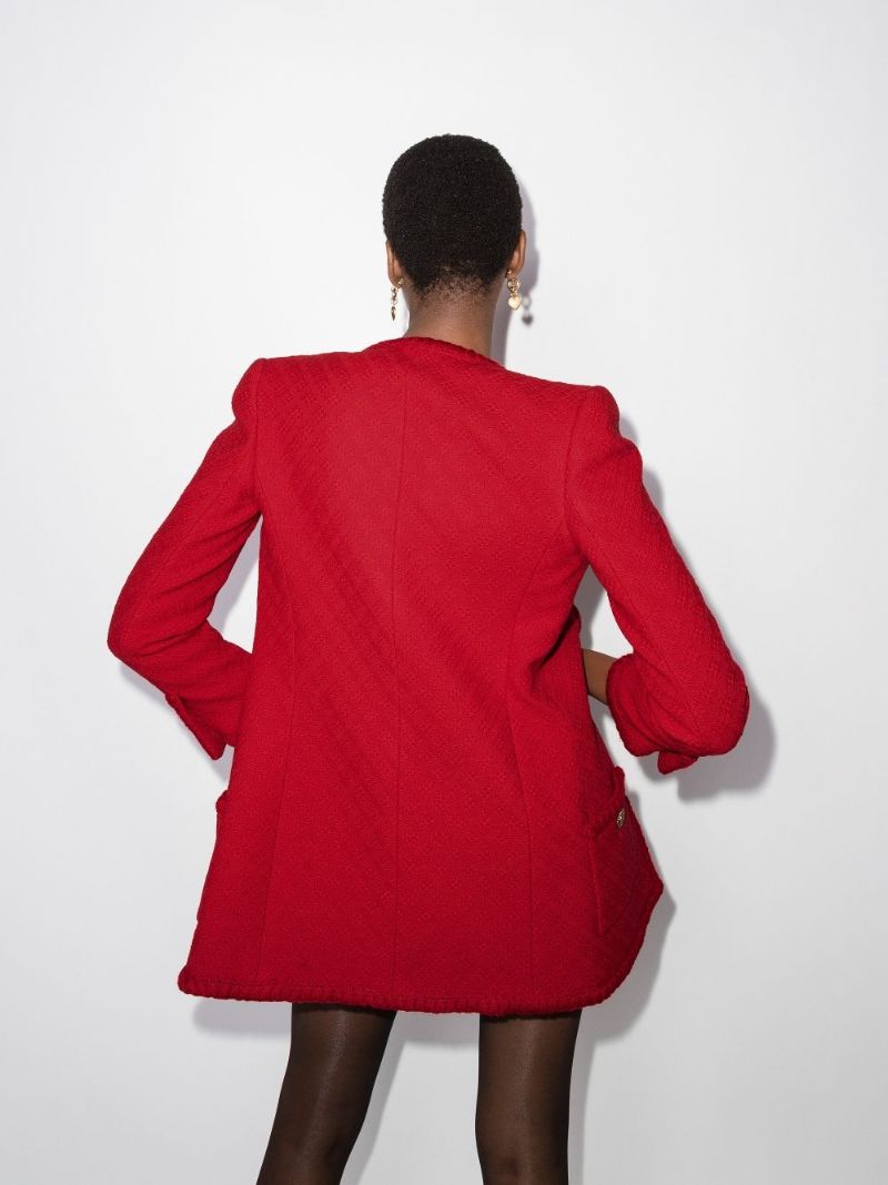 Fitted Tweed Jacket