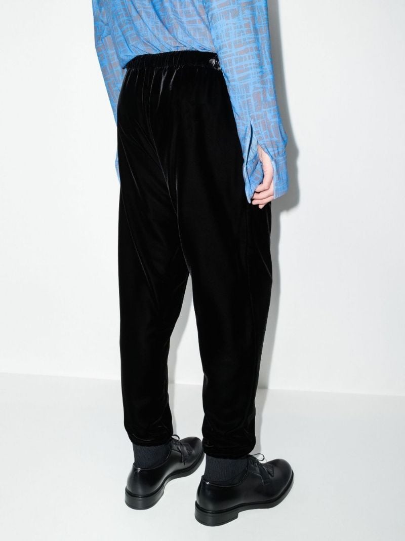Party Velvet Track Pants