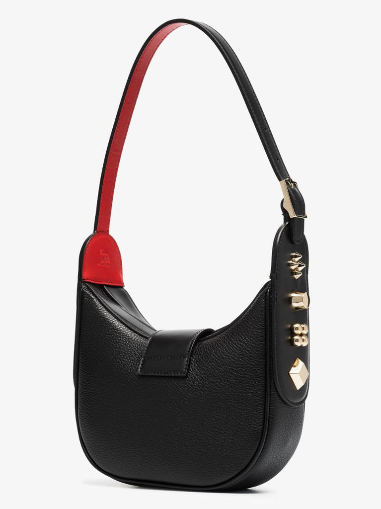 Black Carasky Mini Leather Shoulder Bag
