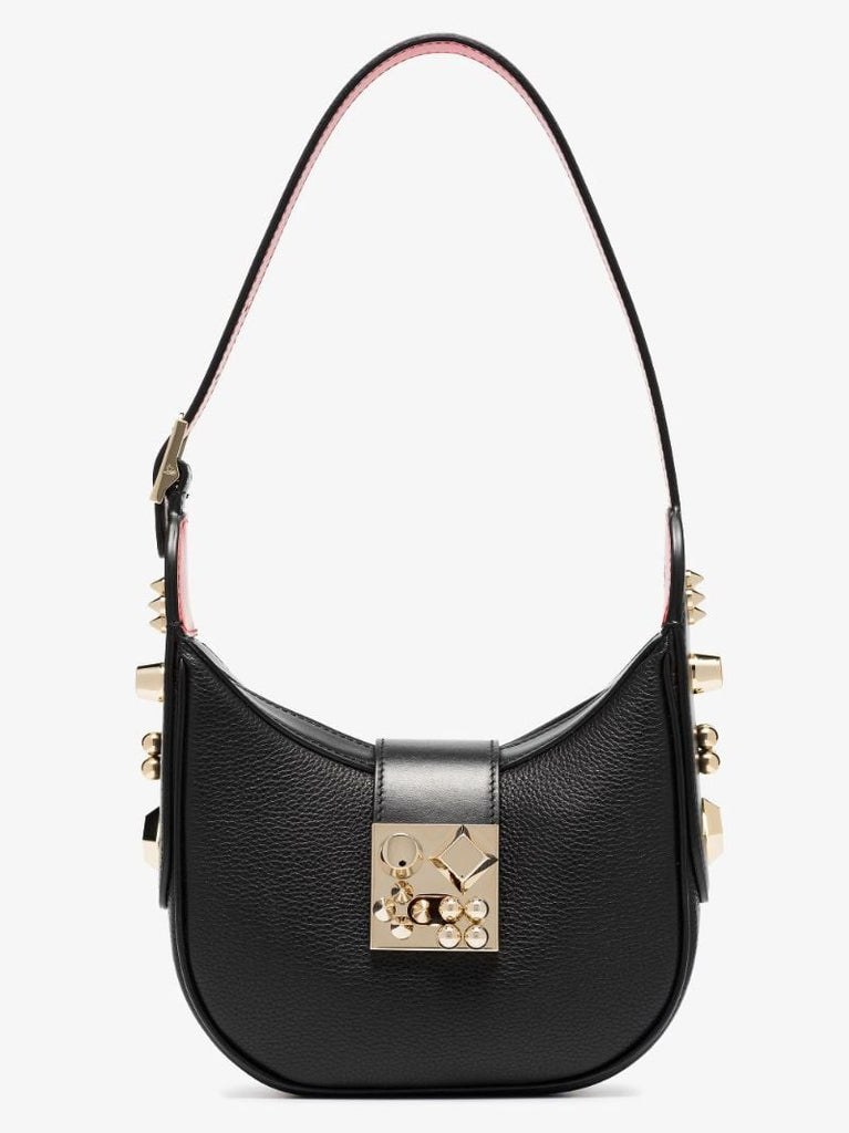 Black Carasky Mini Leather Shoulder Bag
