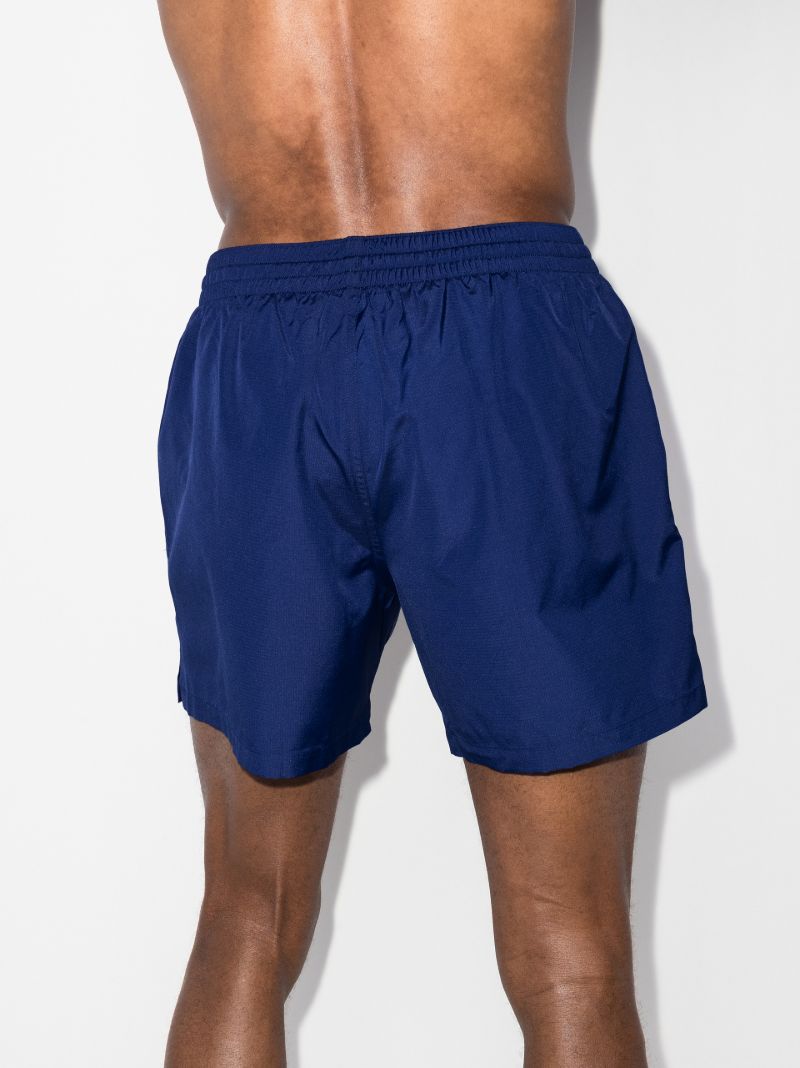 Drawstring Waist Swim Shorts