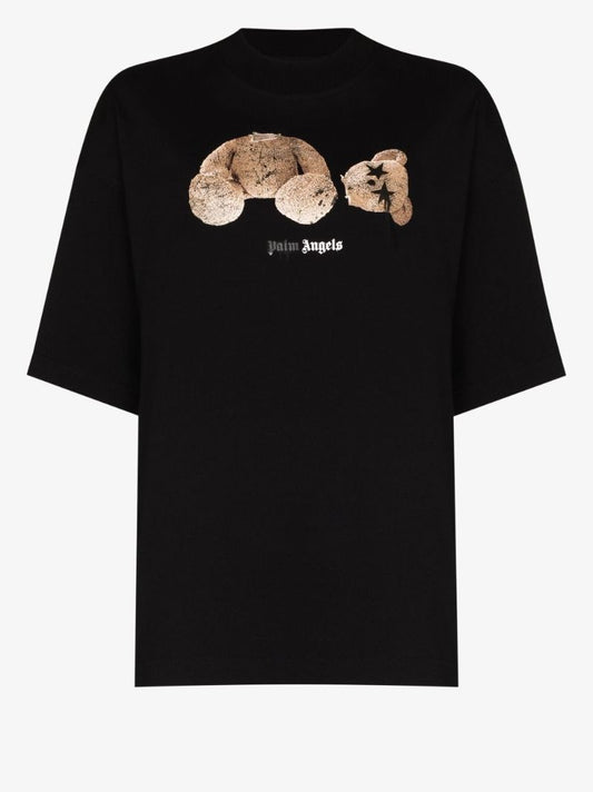Spray Bear-motif T-shirt
