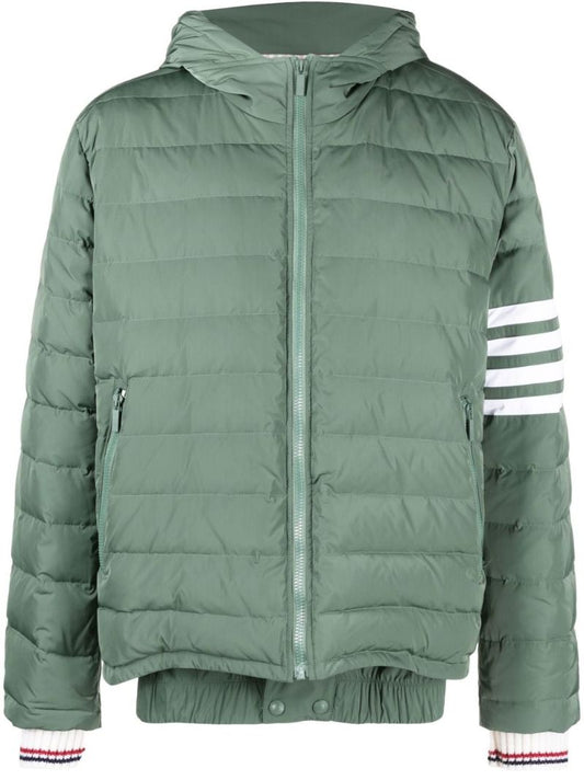 Green 4-bar Padded Ski Jacket
