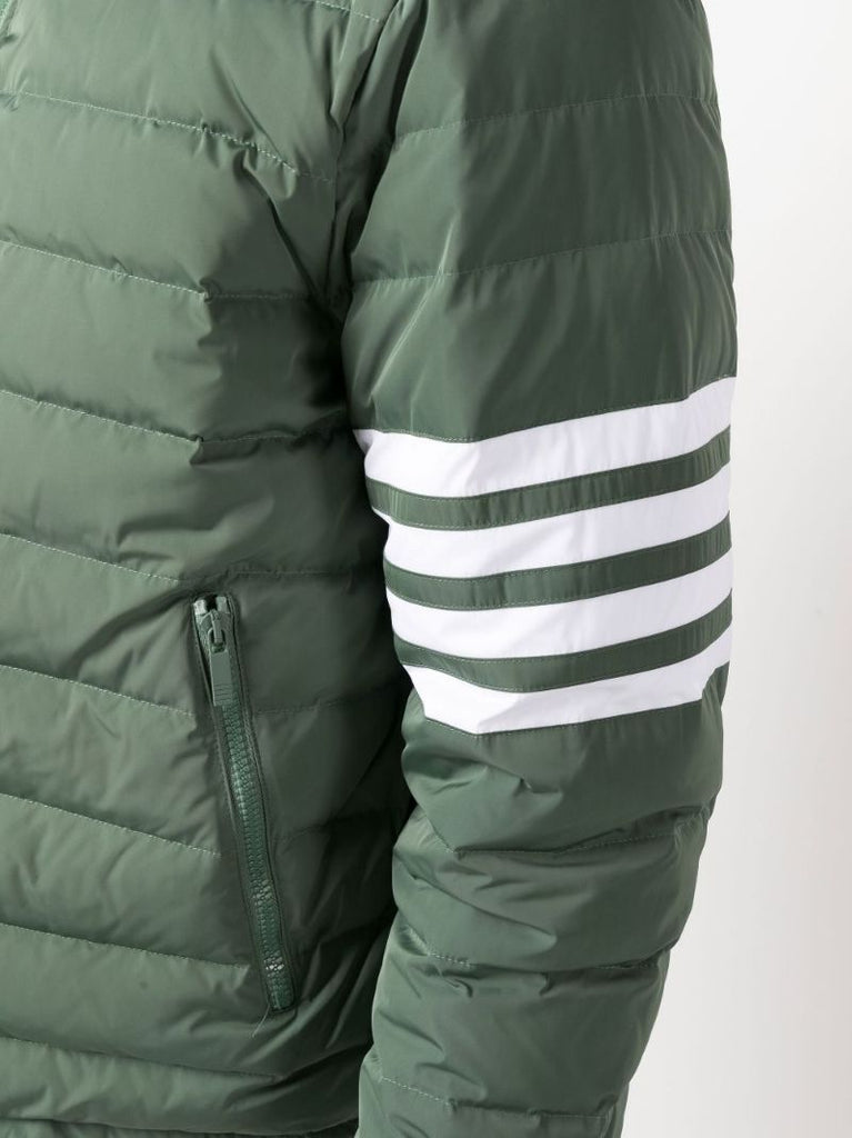 Green 4-bar Padded Ski Jacket