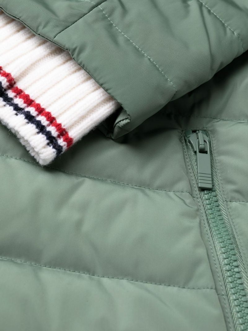 Green 4-bar Padded Ski Jacket