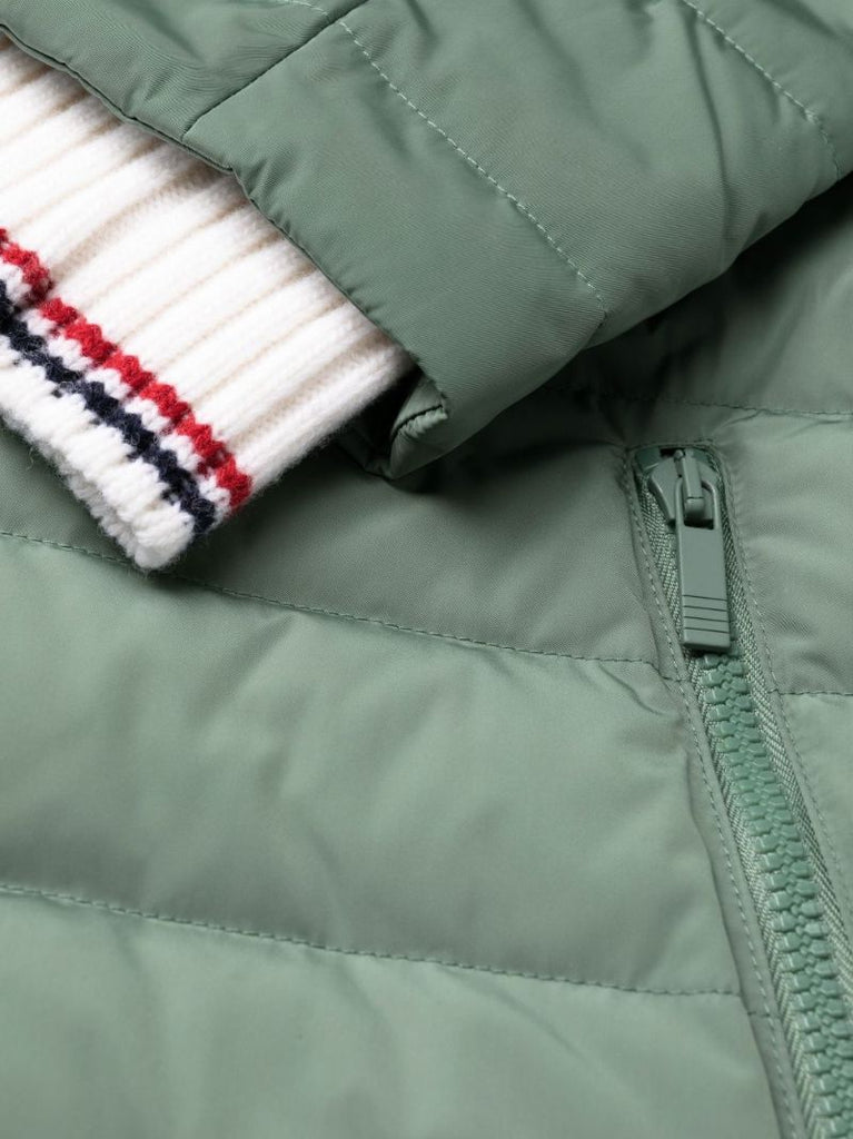 Green 4-bar Padded Ski Jacket