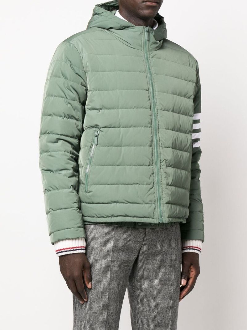 Green 4-bar Padded Ski Jacket