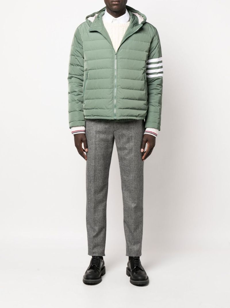 Green 4-bar Padded Ski Jacket