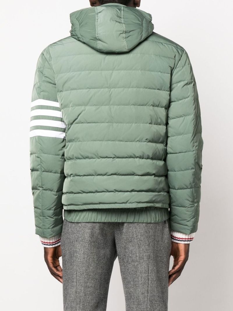 Green 4-bar Padded Ski Jacket
