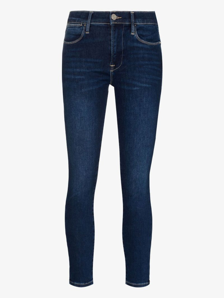 Le High Skinny Cropped Jeans