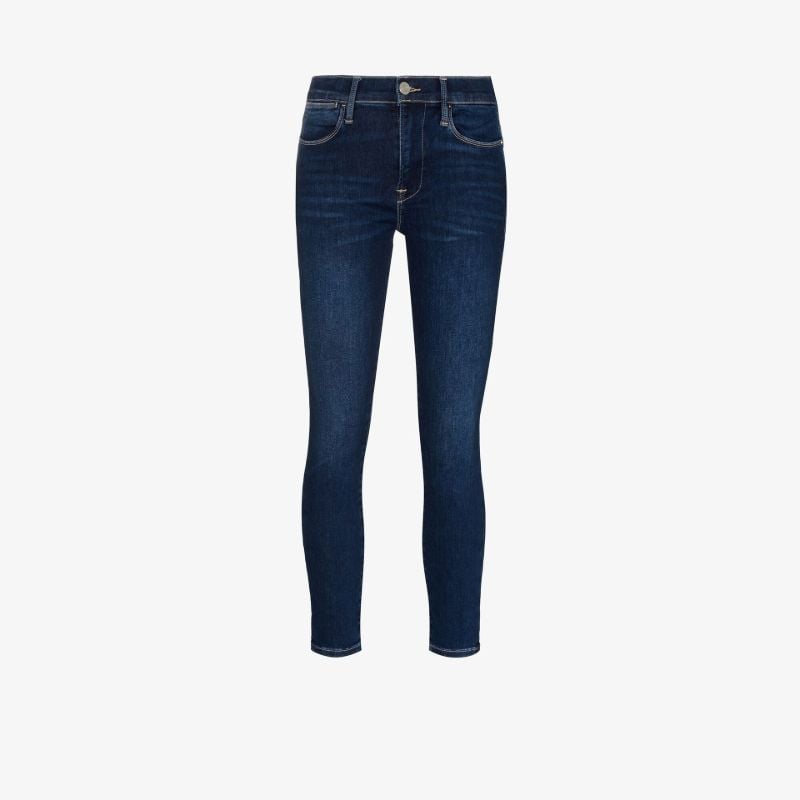 Le High Skinny Cropped Jeans