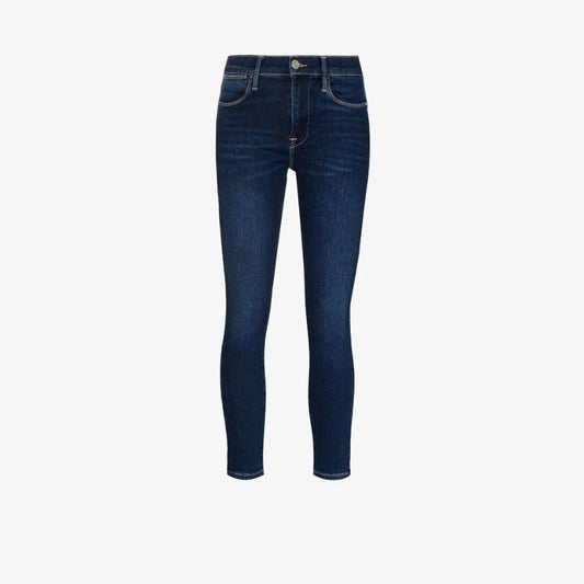 Le High Skinny Cropped Jeans