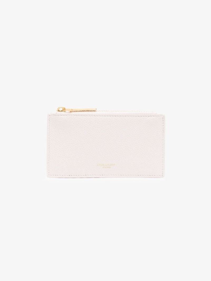 Pink Rwb Stripe Leather Wallet