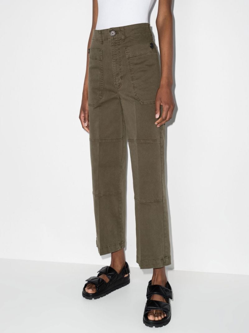 High Waist Utility Trousers