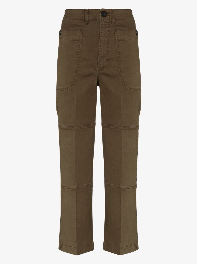 High Waist Utility Trousers