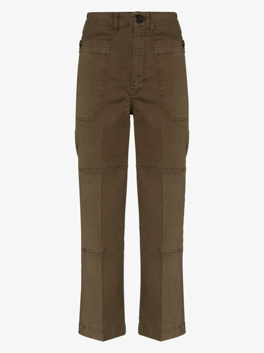 High Waist Utility Trousers
