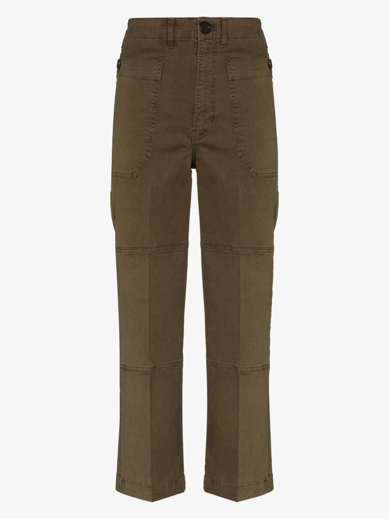 High Waist Utility Trousers