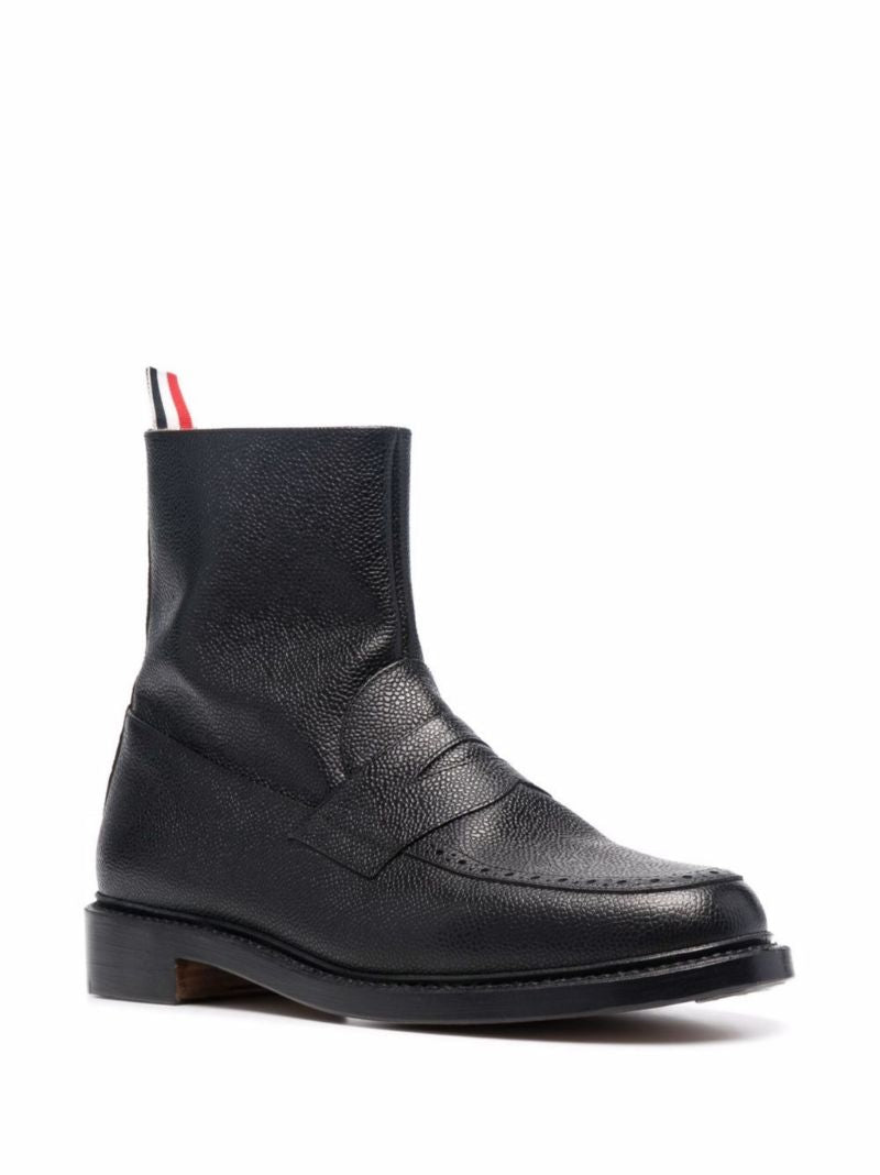Thom Browne Penny Lfr Blk Boot