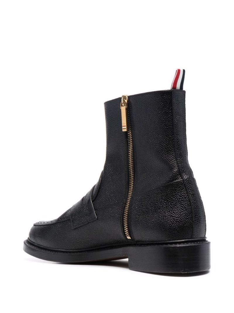 Thom Browne Penny Lfr Blk Boot