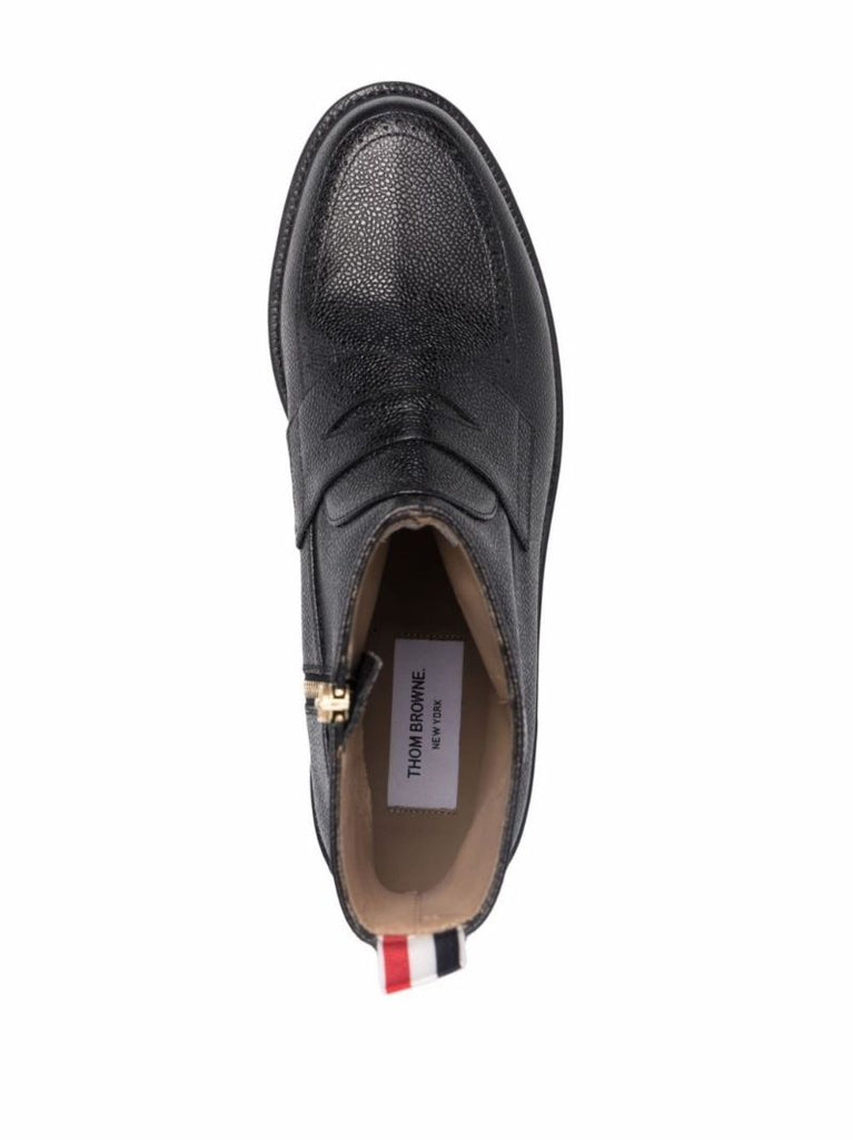 Thom Browne Penny Lfr Blk Boot