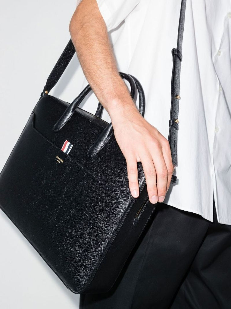 Black Leather Briefcase