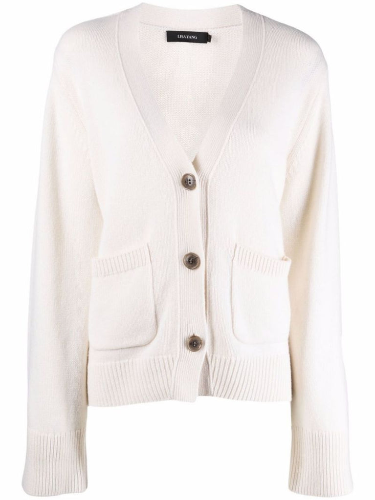 Neutral Danni Cashmere Cardigan