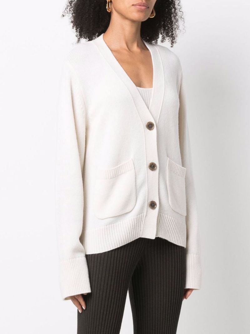 Neutral Danni Cashmere Cardigan