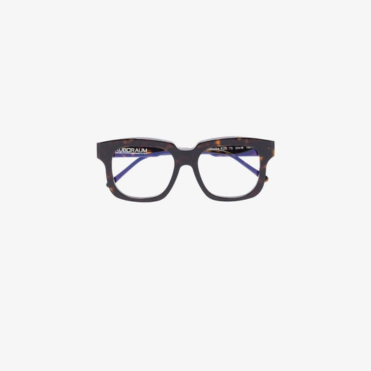Brown K25 Tortoiseshell Square Frame Optical Glasses