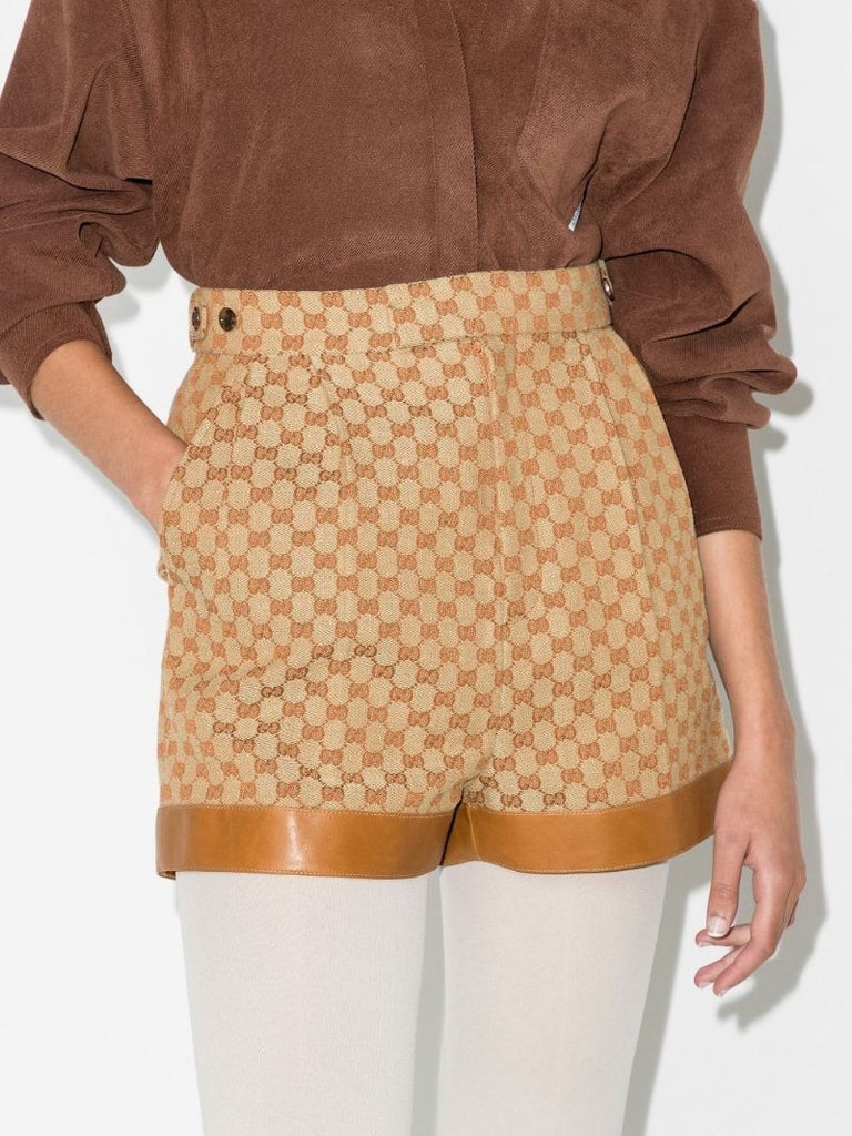 Gg High Waist Shorts
