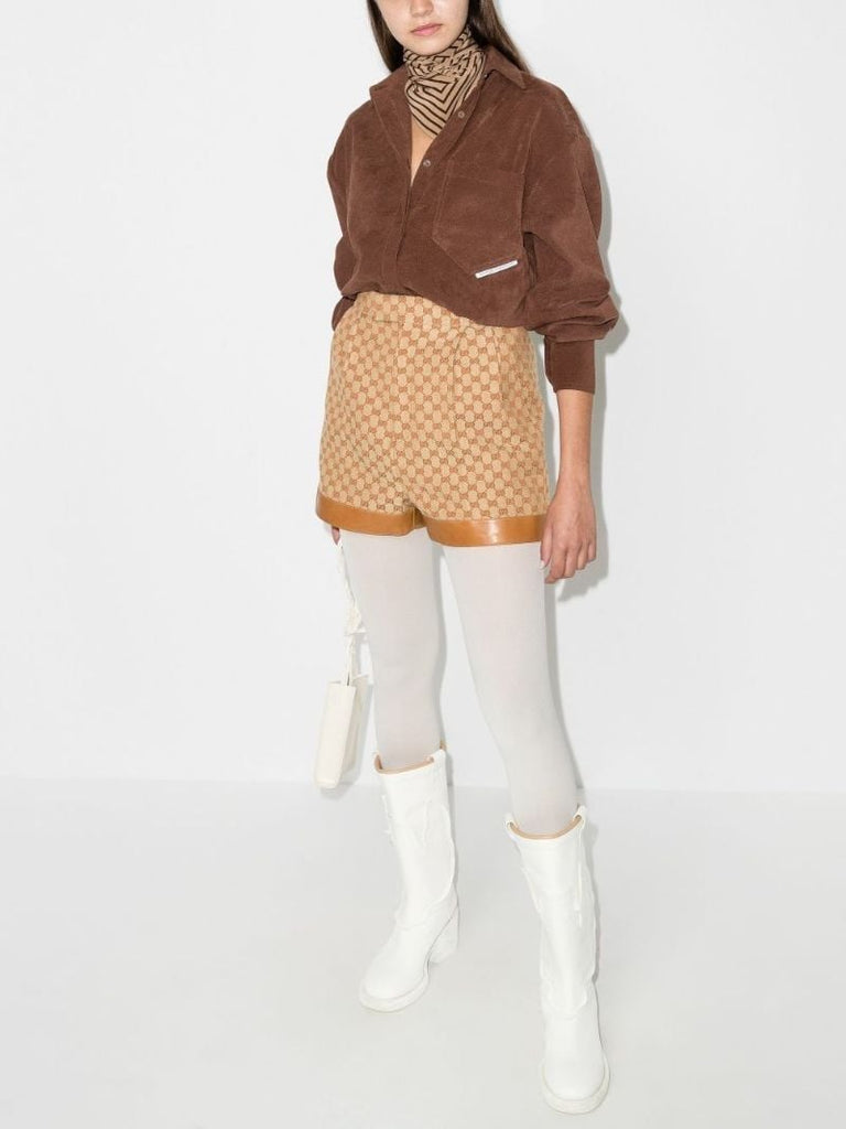 Gg High Waist Shorts