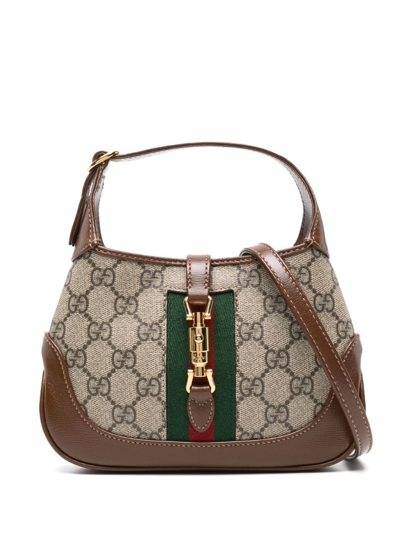 Beige Mini Jackie 1961 Shoulder Bag