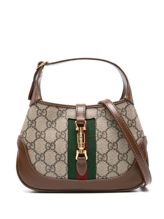Beige Mini Jackie 1961 Shoulder Bag