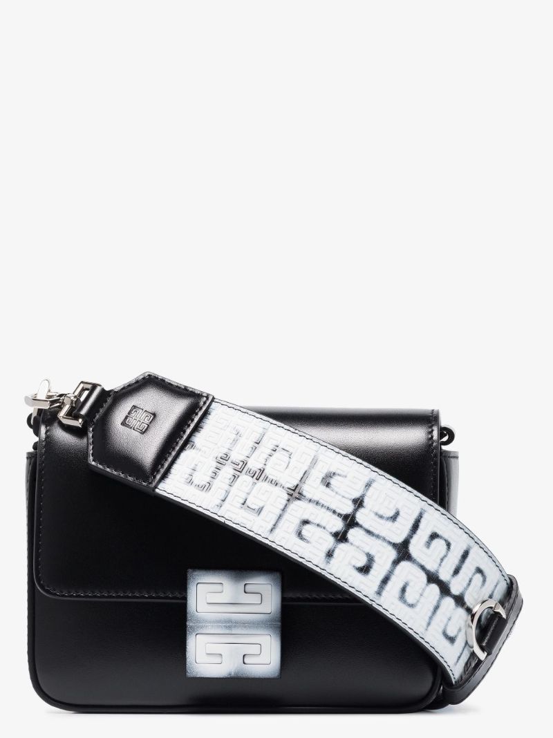 X Chito Black 4g Leather Cross Body Bag