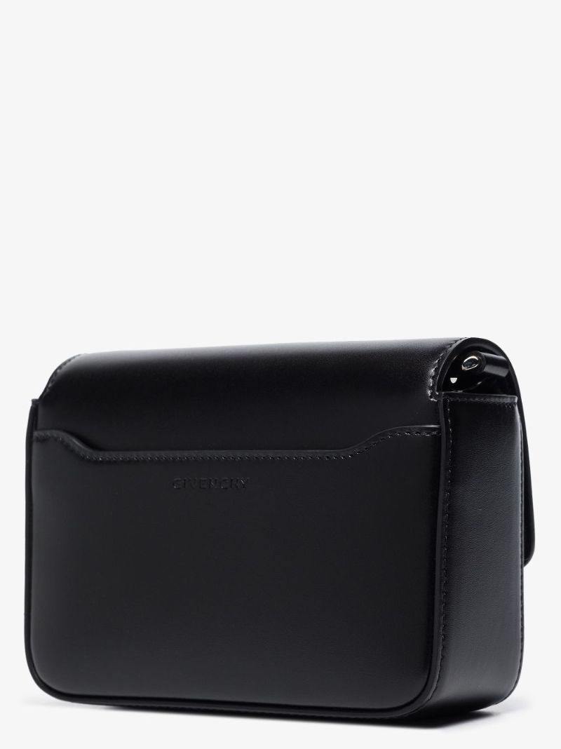 X Chito Black 4g Leather Cross Body Bag