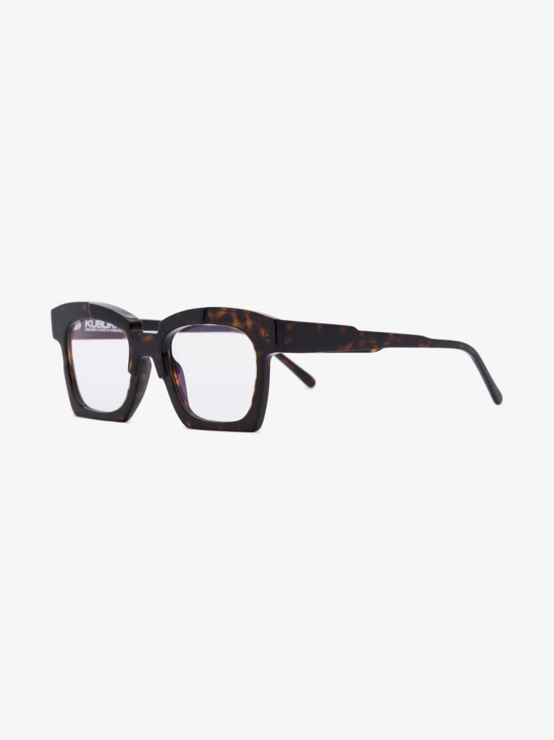 Brown K5 Tortoiseshell Square Frame Optical Glasses