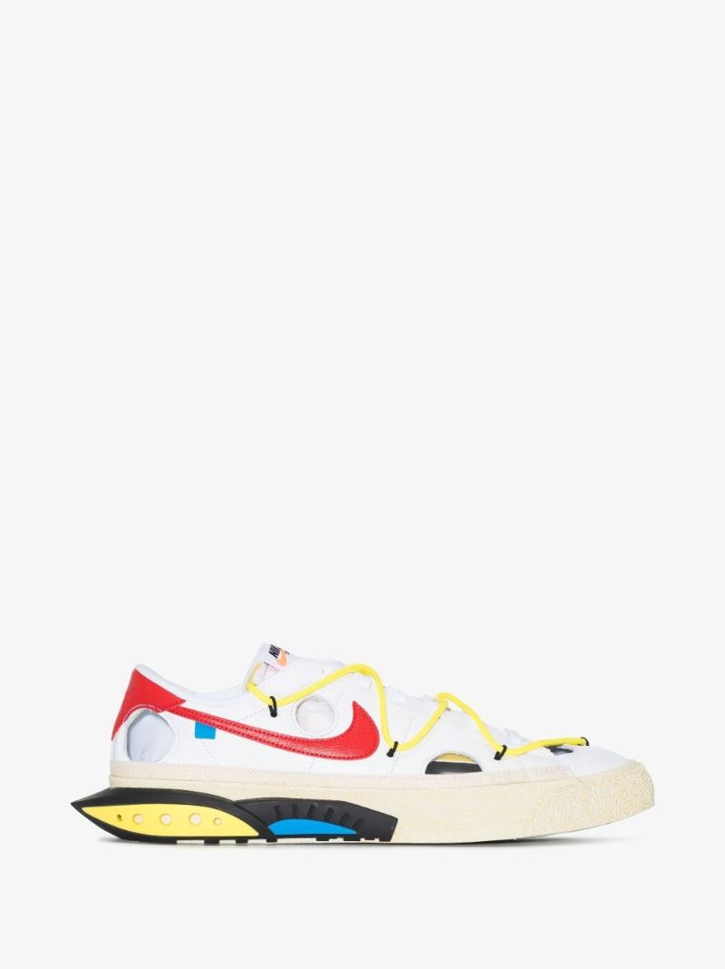 X Off-white White Blazer Low Leather Sneakers