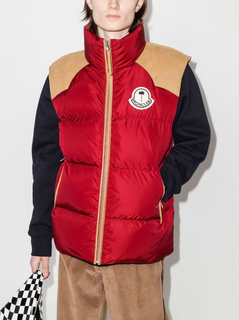 8 Moncler Palm Angels Kamakou Padded Gilet