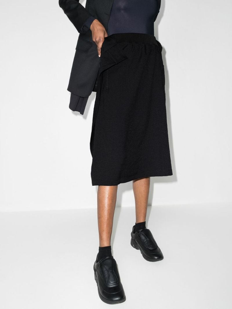 Classic Sport Uniform Midi Skirt