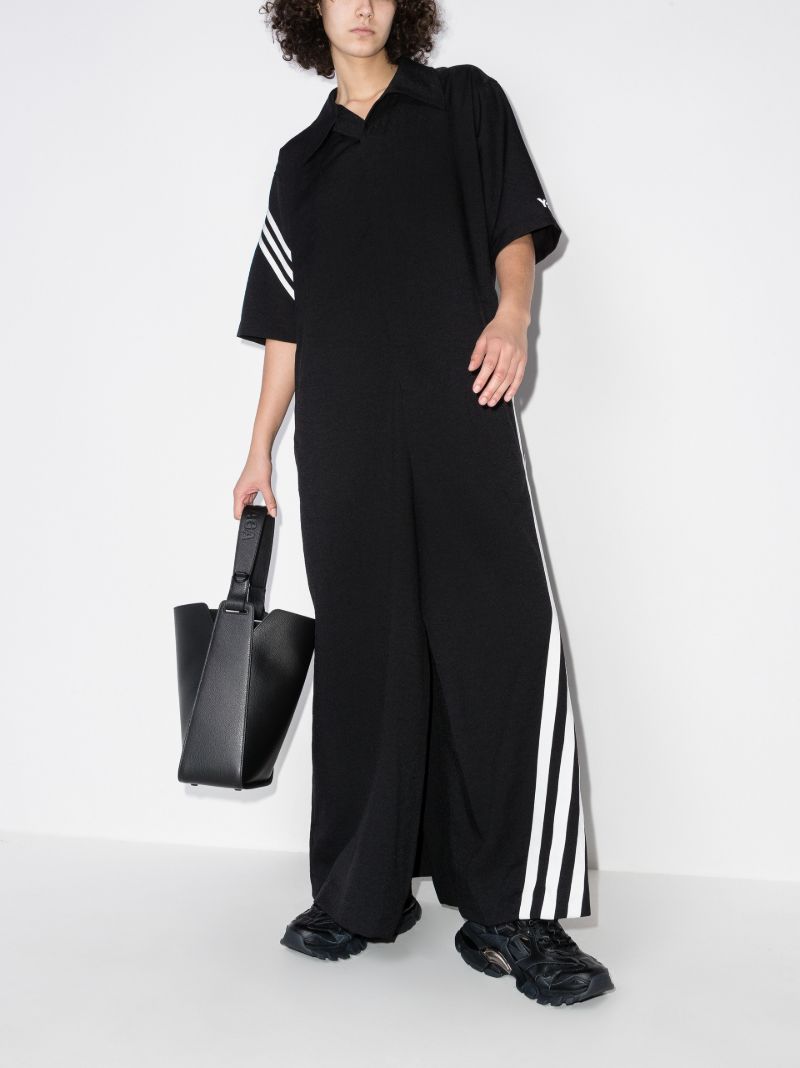 Ch1 Striped Wide Leg Jumpsuit