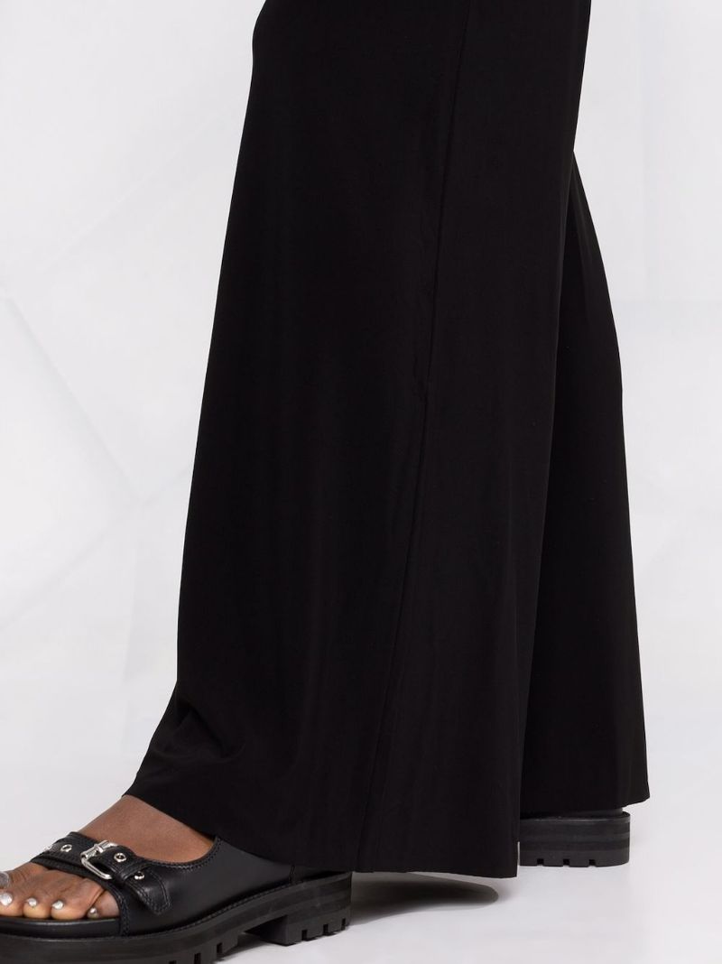 Black Elephant Wide-leg Trousers