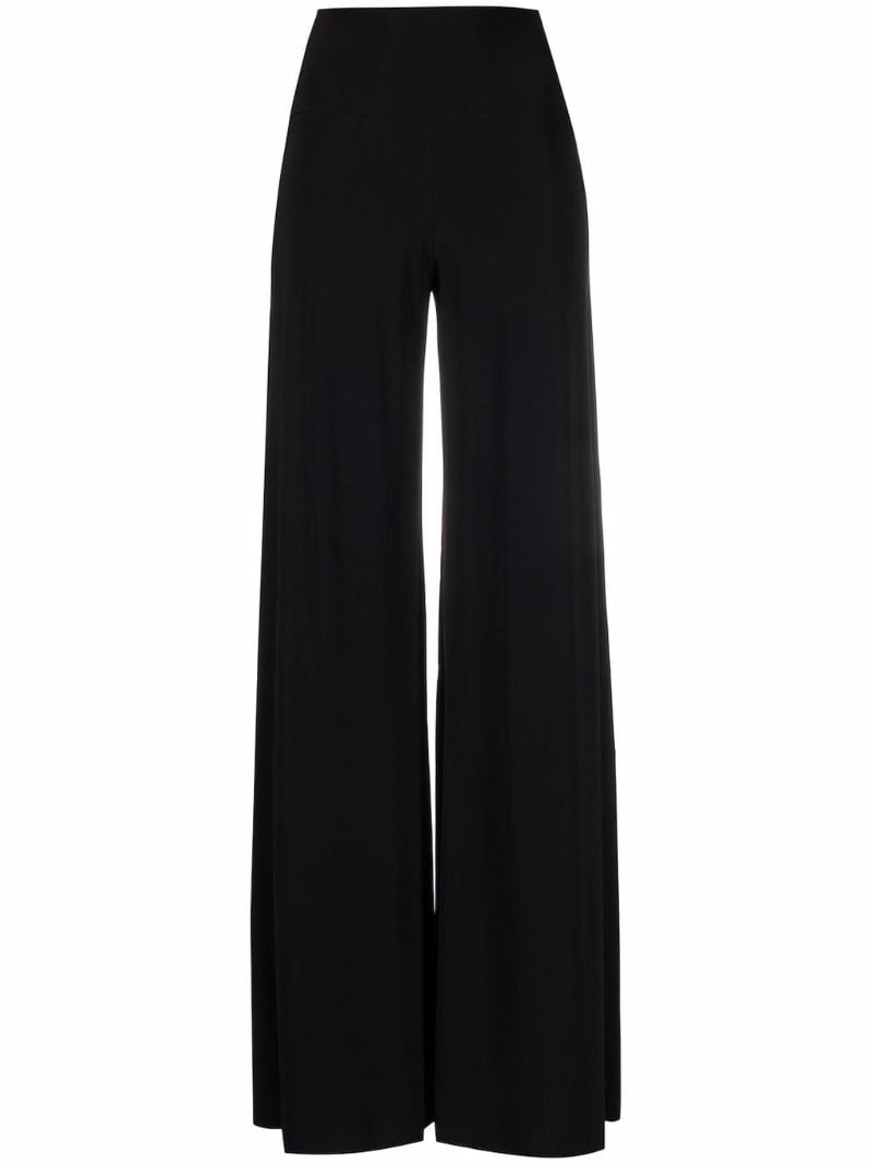 Black Elephant Wide-leg Trousers