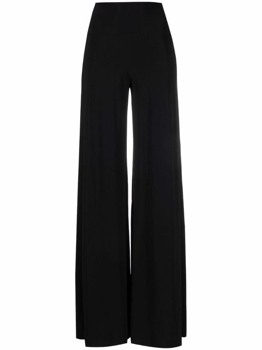 Black Elephant Wide-leg Trousers
