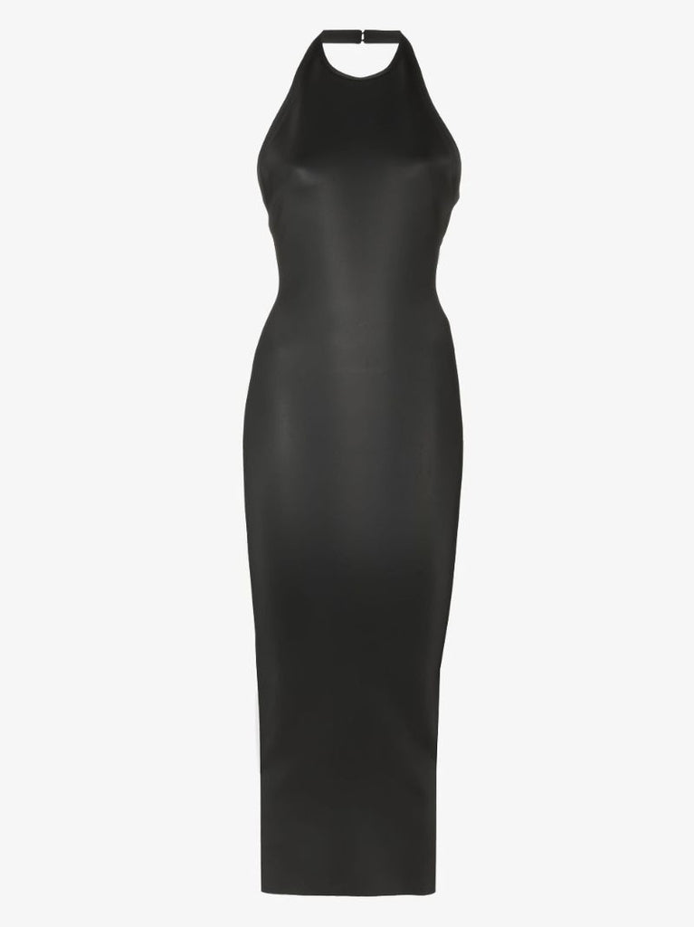 Halterneck Midi Dress