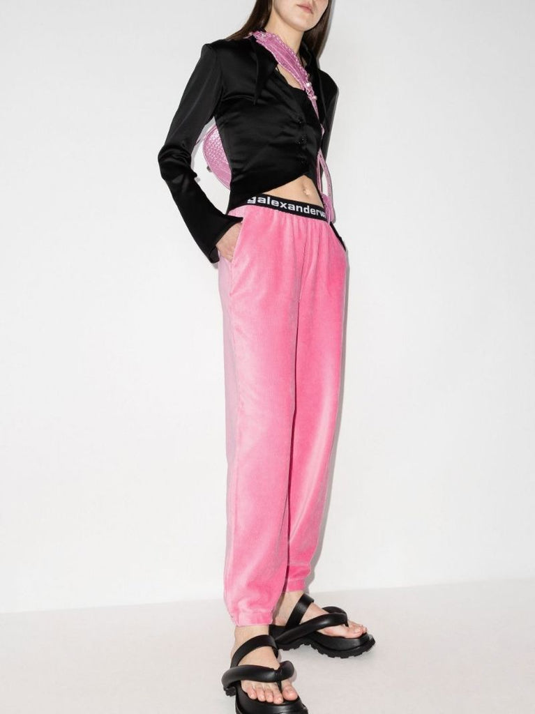 Logo Waistband Track Pants