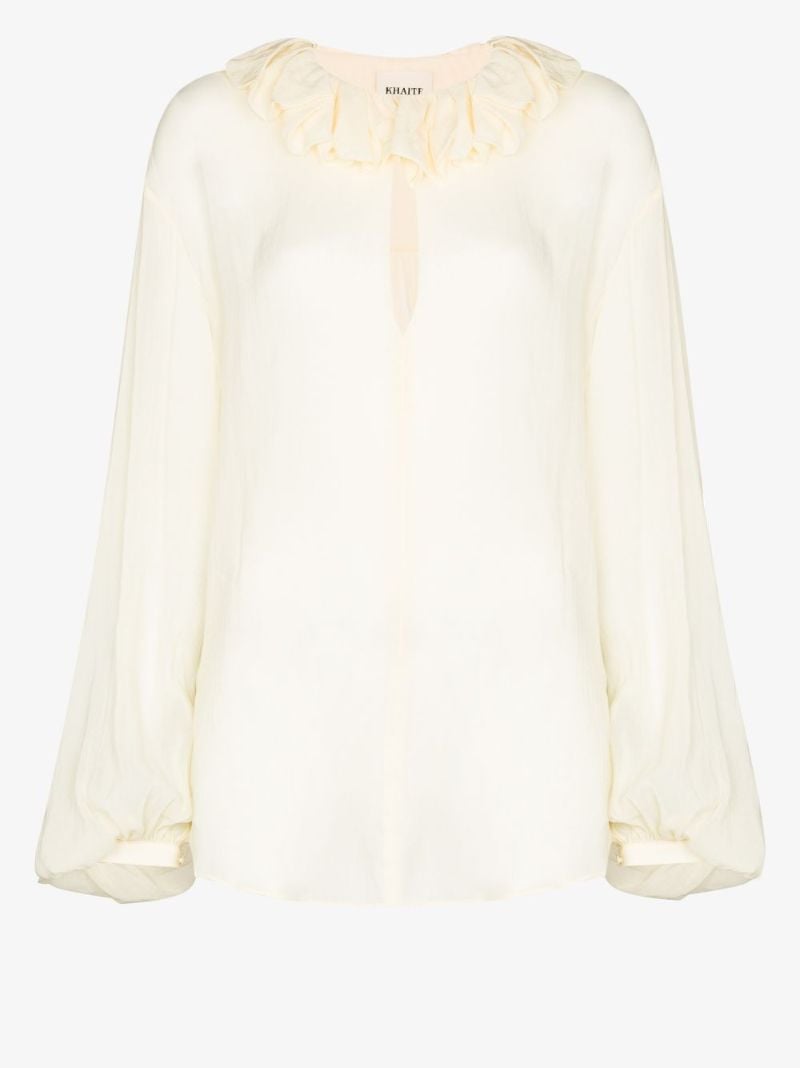 Fantine Ruffled Collar Blouse
