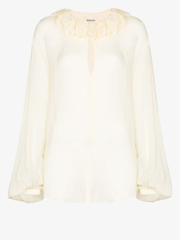 Fantine Ruffled Collar Blouse
